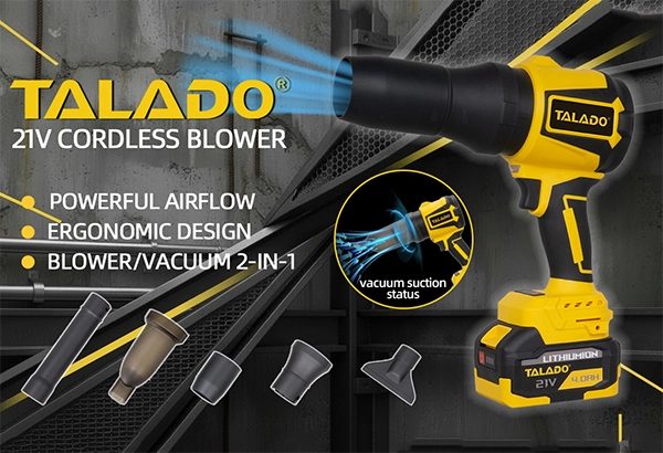 Clean Smarter With 21V Blower/Vacuum