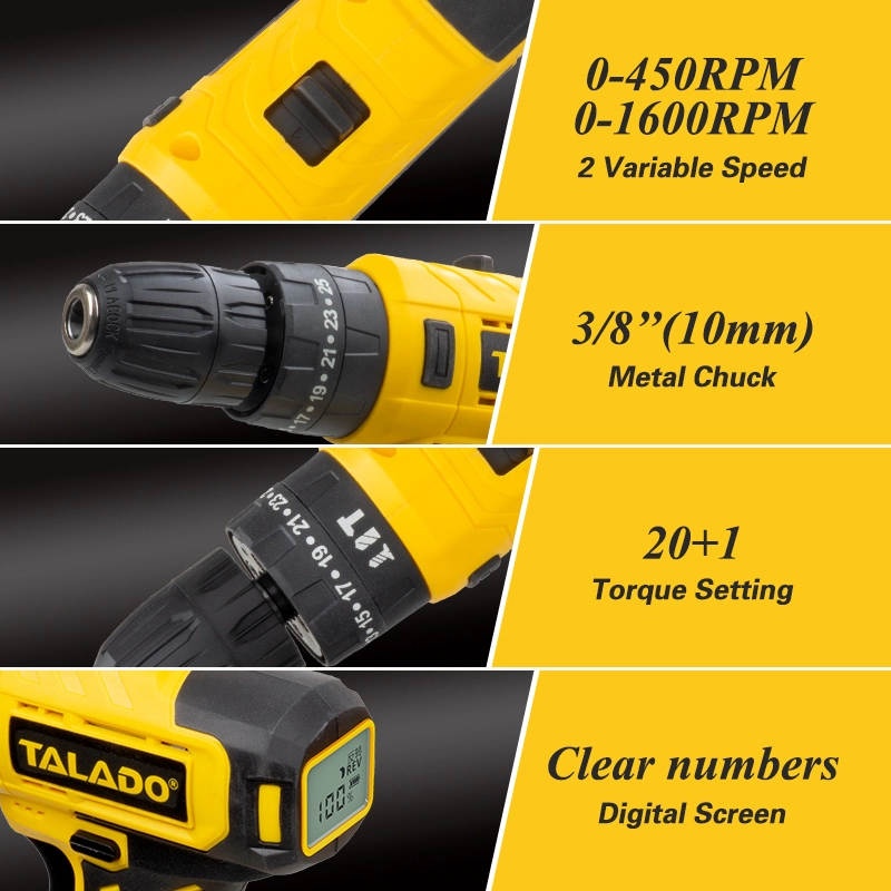 21V Cordless Drill