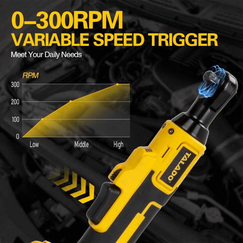21V Cordless Rachet Wrench