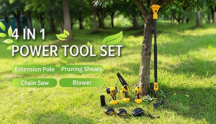 ML-TS113 21V Cordless 4 in 1 Garden Tool Set