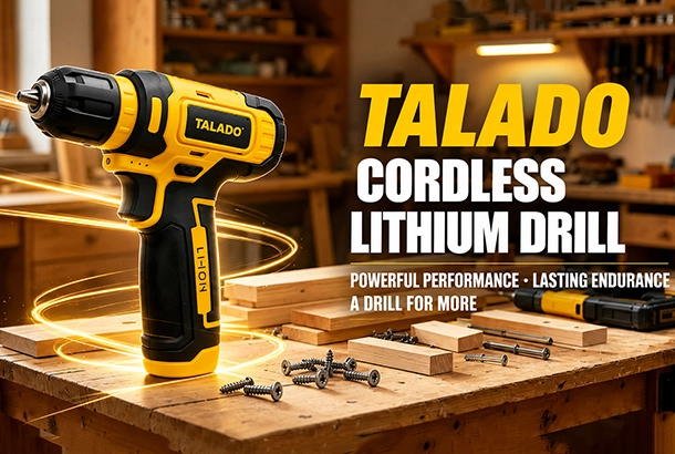 TALADO New Arrival: TALADO ML-D012 8V Compact Cordless Drill