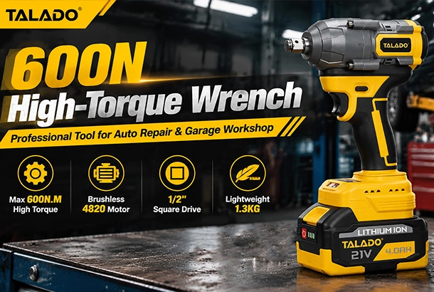Why 600N.M Brushless Impact Wrench Is Popular In Auto Repair Market ?