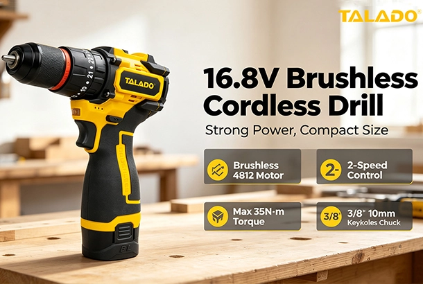 Want Fewer After-sales Claims? Our Brushless Drill Could Be Your New Star Product