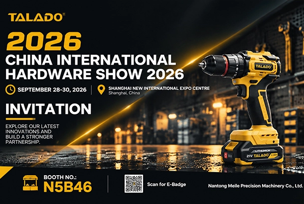 TALADO is LIVE at CIHS 2026! Come Test Our Power Tools at Booth N5B46