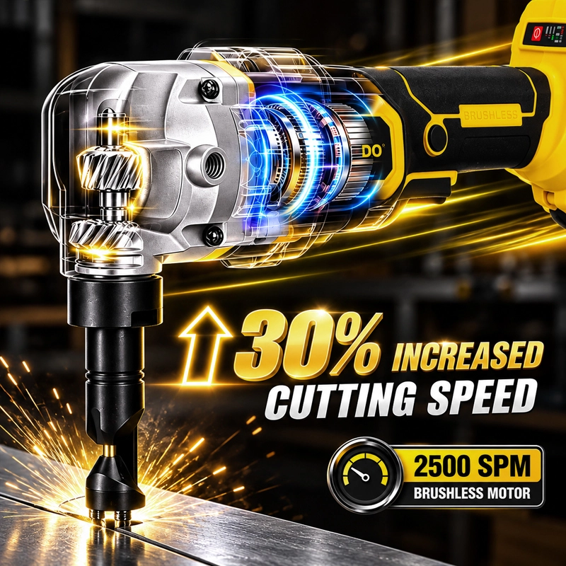 21V Brushless Cordless Metal Nibbler TALADO ML-N001 | For Stainless Steel Iron Aluminum Sheet Cutting