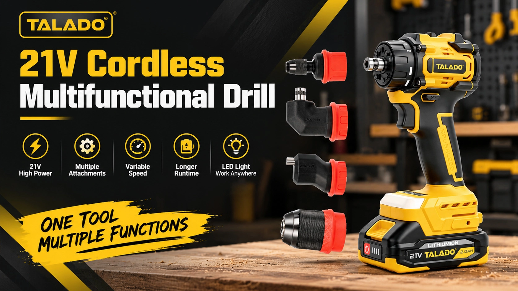 Multi-Head Cordless Drills