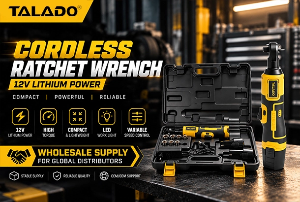 Cordless Ratchet Wrench Operation Tips: Fastening Work In Narrow & Tight Spaces